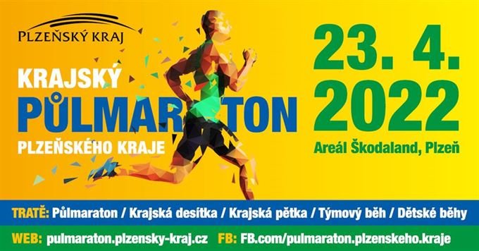 Grafika Krajský půlmaraton 2022