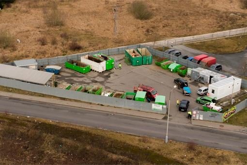 Sběrný dvůr_foto Čistá Plzeň Sběrný dvůr_foto Čistá Plzeň