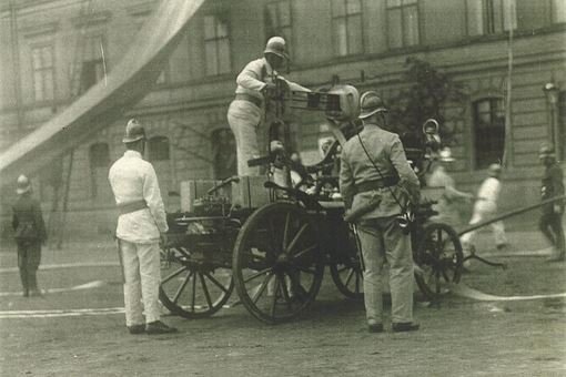 hasiči historické foto 3 hasiči historické foto 3