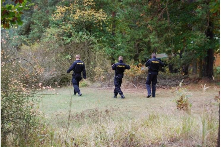 policie v terénu