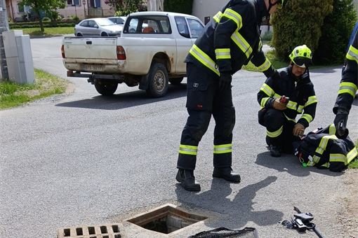 Záchrana kachňat v Roupově_0525_HZSPK Záchrana kachňat v Roupově_0525_HZSPK