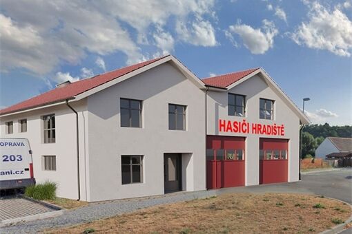 hasičská zbrojnice Hradiště_vizualizace hasičská zbrojnice Hradiště_vizualizace