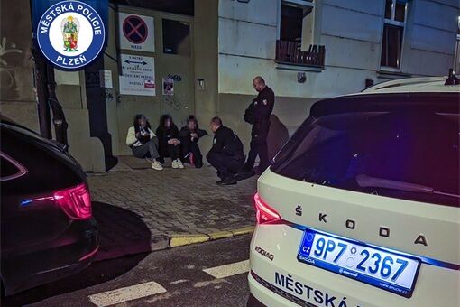 Hlasitý noční rozhovor přivolal strážníky_0726_MPP Hlasitý noční rozhovor přivolal strážníky_0726_MPP